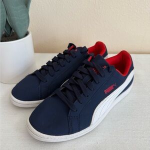 Puma Navy/Red/White Casual Sneakers